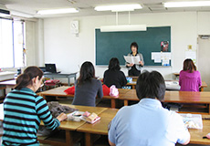 加古川ファッションカレッジの授業風景